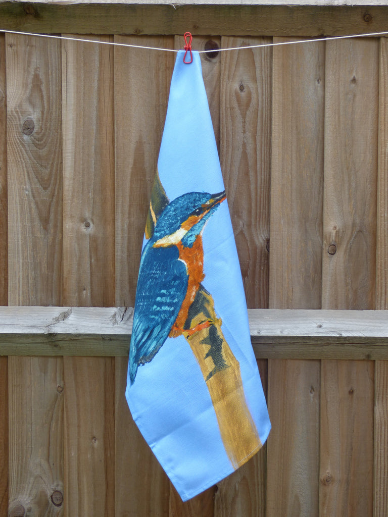 Kingfisher XL Tea Towel