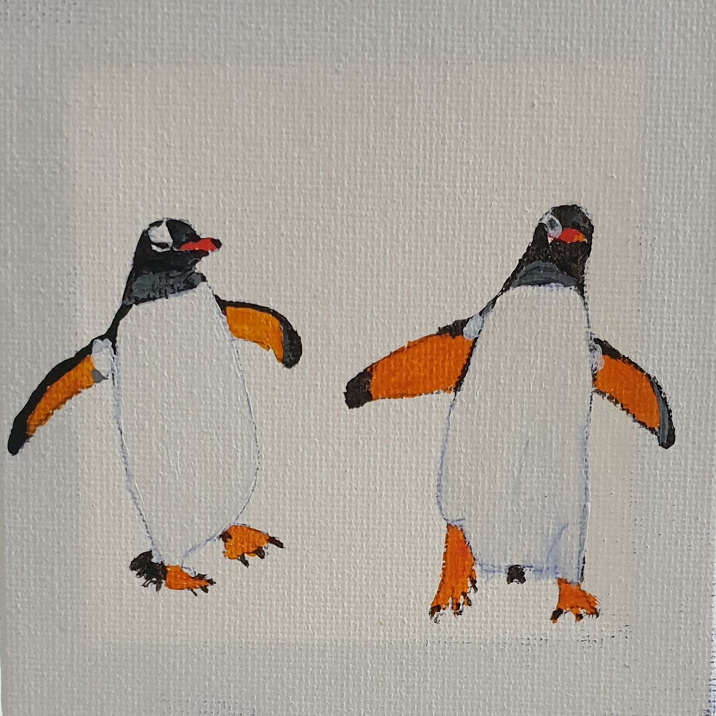 Penguin Fun - Original Painting