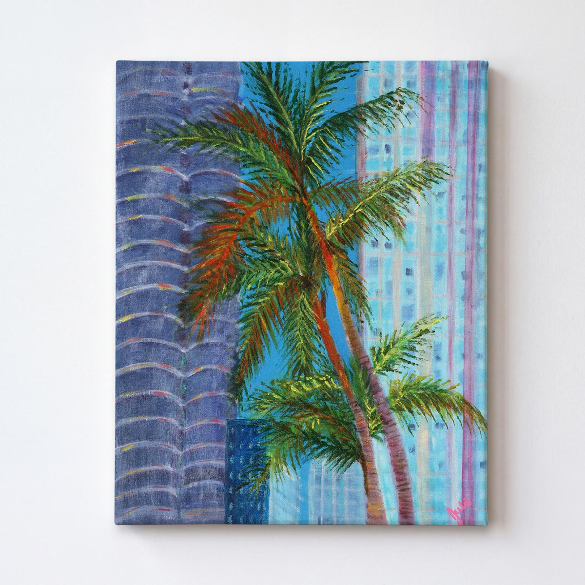 Miami Palms - Original Painting