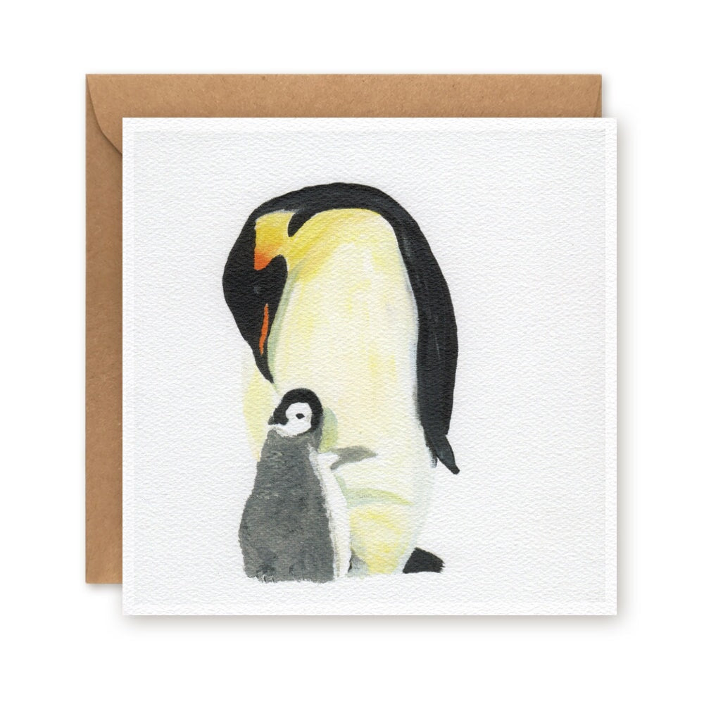 A Penguin's Love Greetings Card