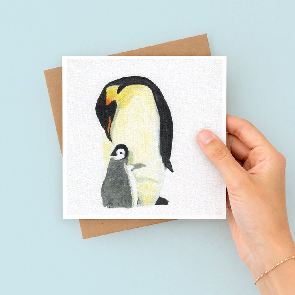 A Penguin's Love Greetings Card