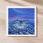A Whale's Tail Fine Art Print