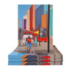 A5 London Bus Luxury Notebook (Lined)