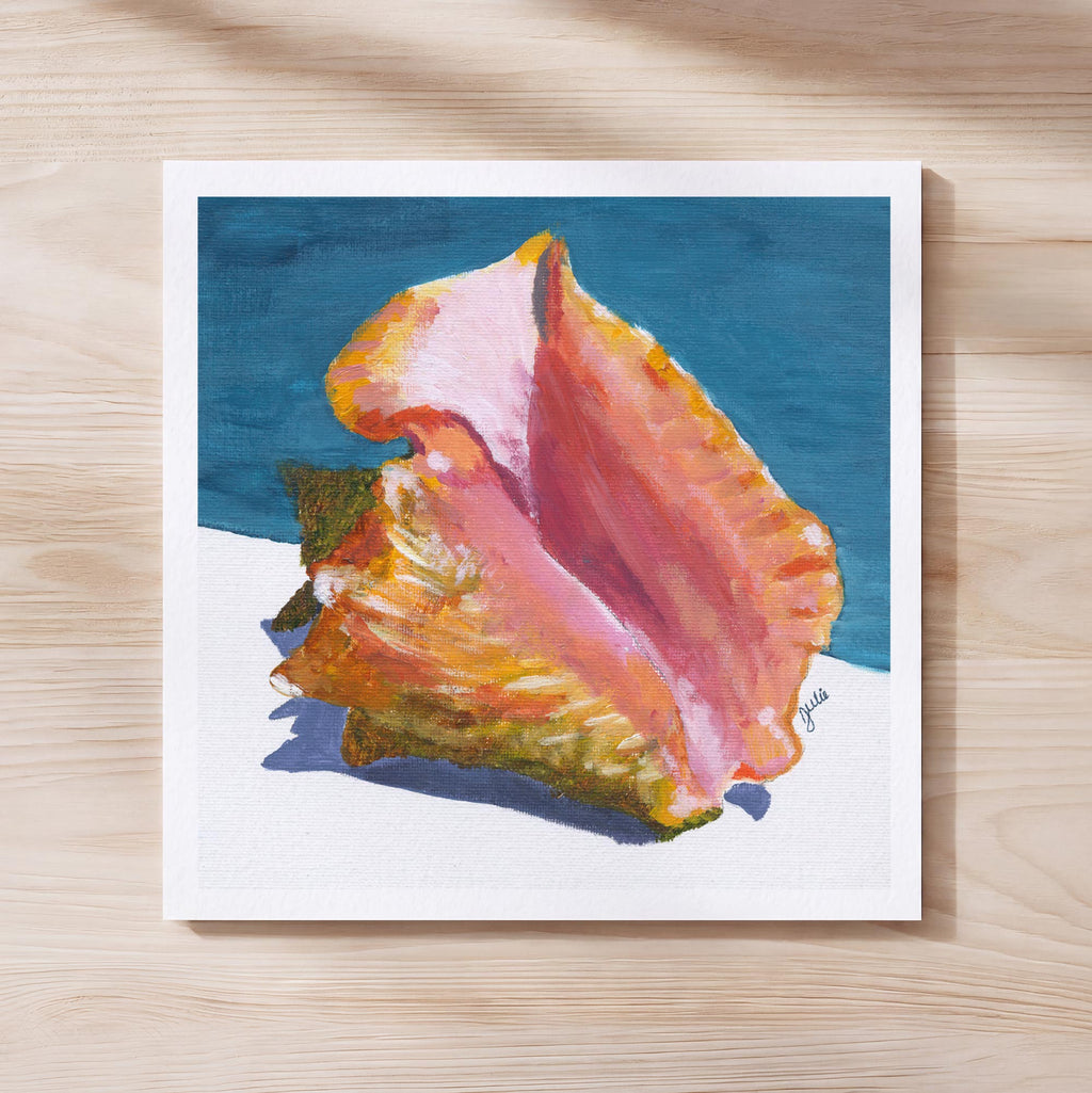 Abaco Conch Art Print