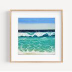 Breaking Waves Art Print