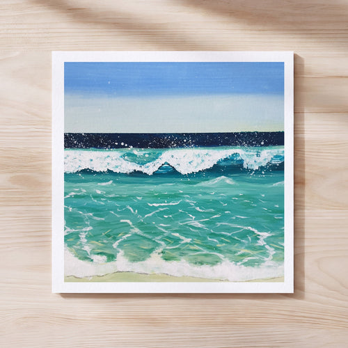 Breaking Waves Art Print