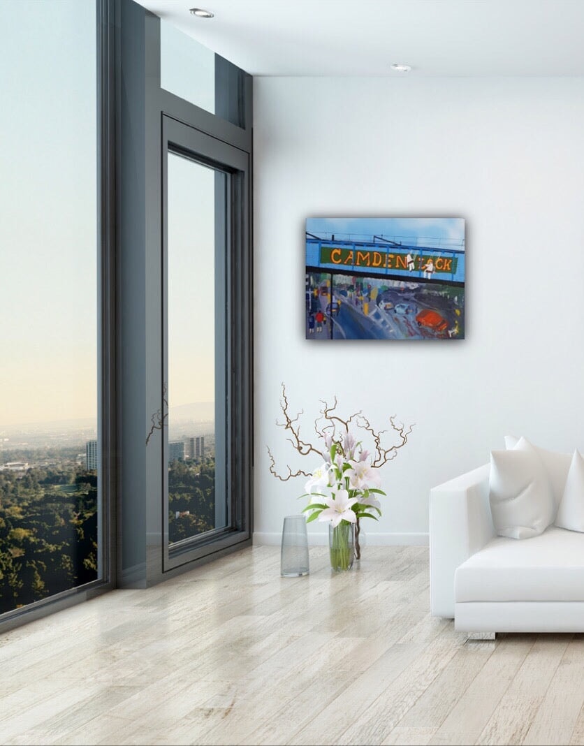 Camden Lock - Original Painting