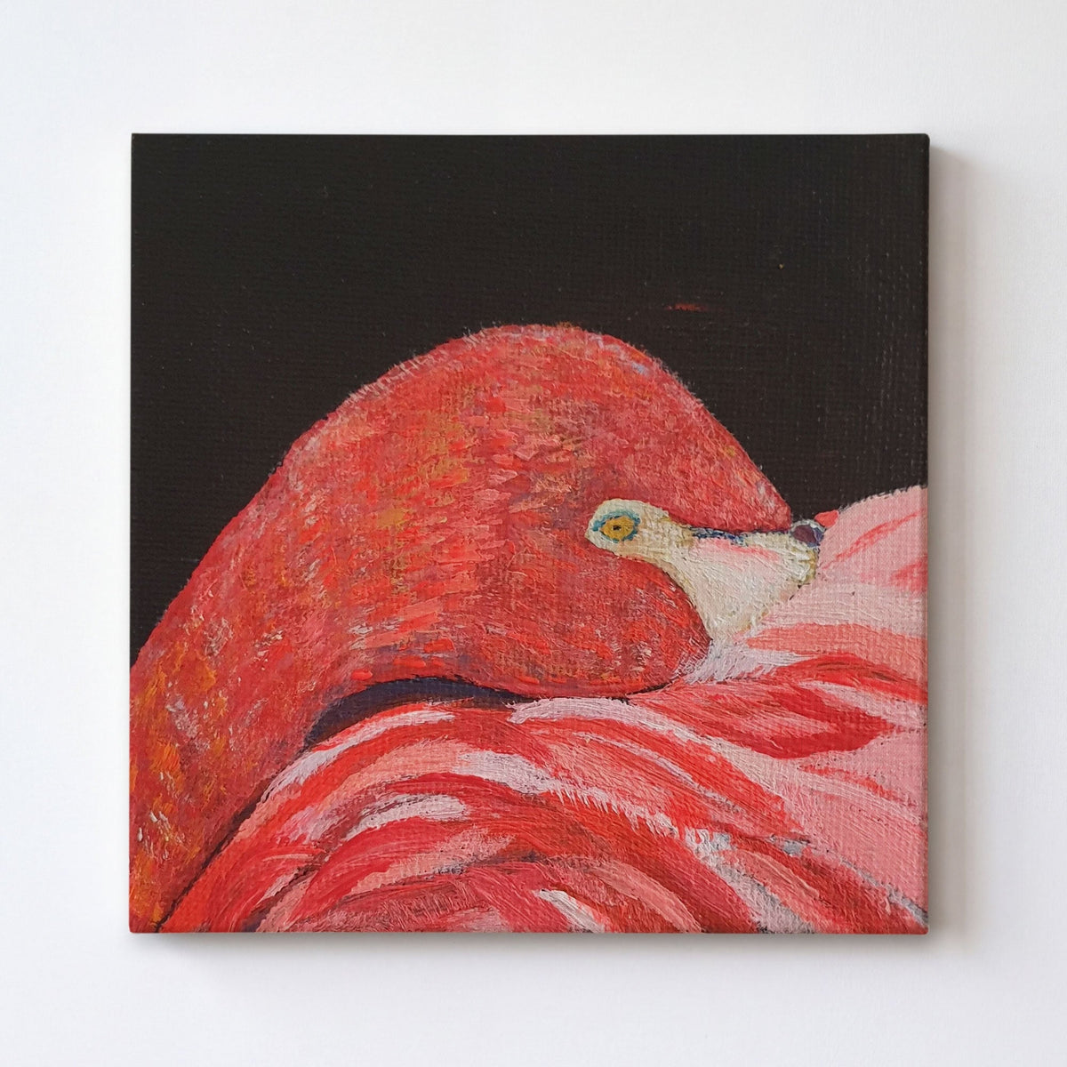 Chill- Flamingo - Original Painting