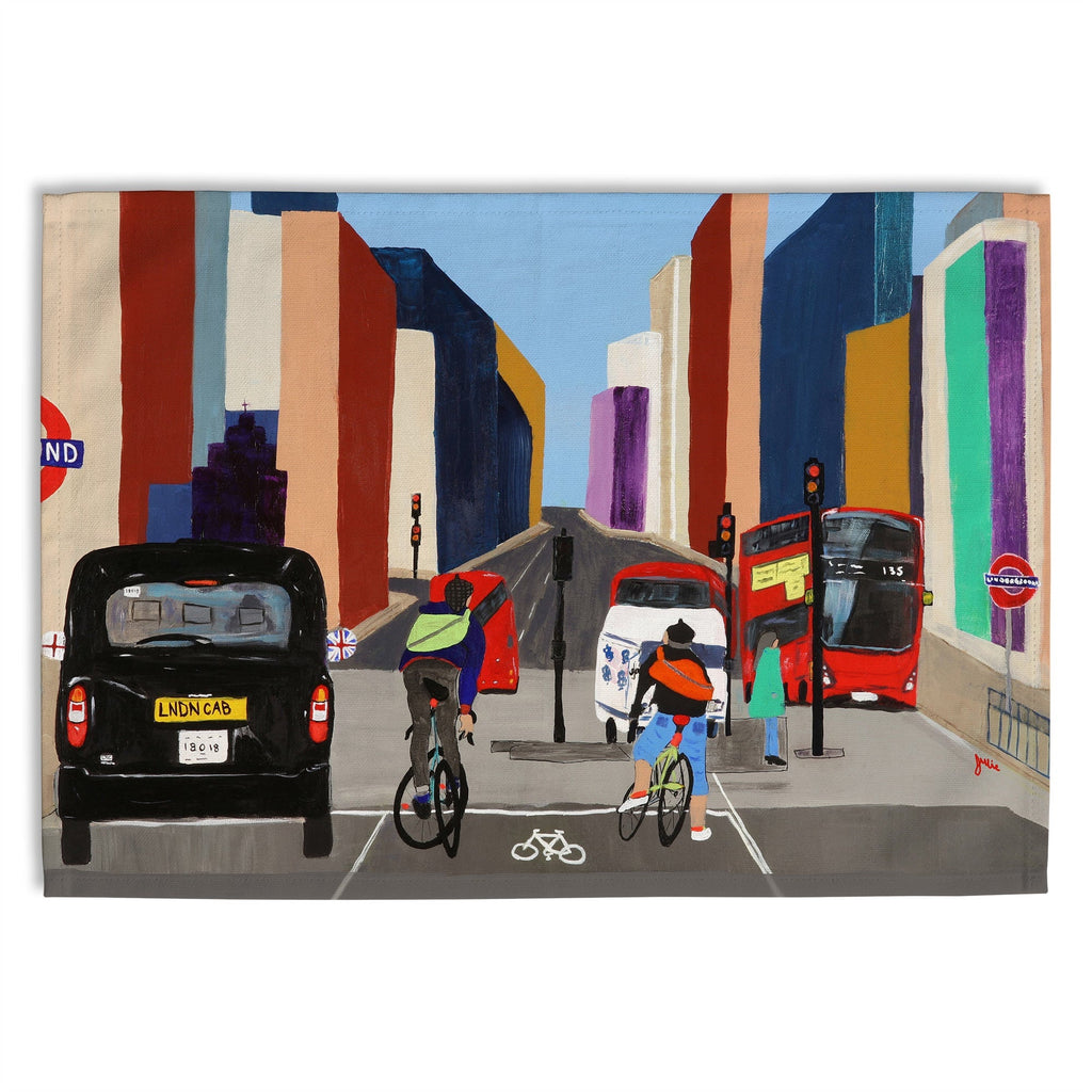 Cityscape XL Tea Towel