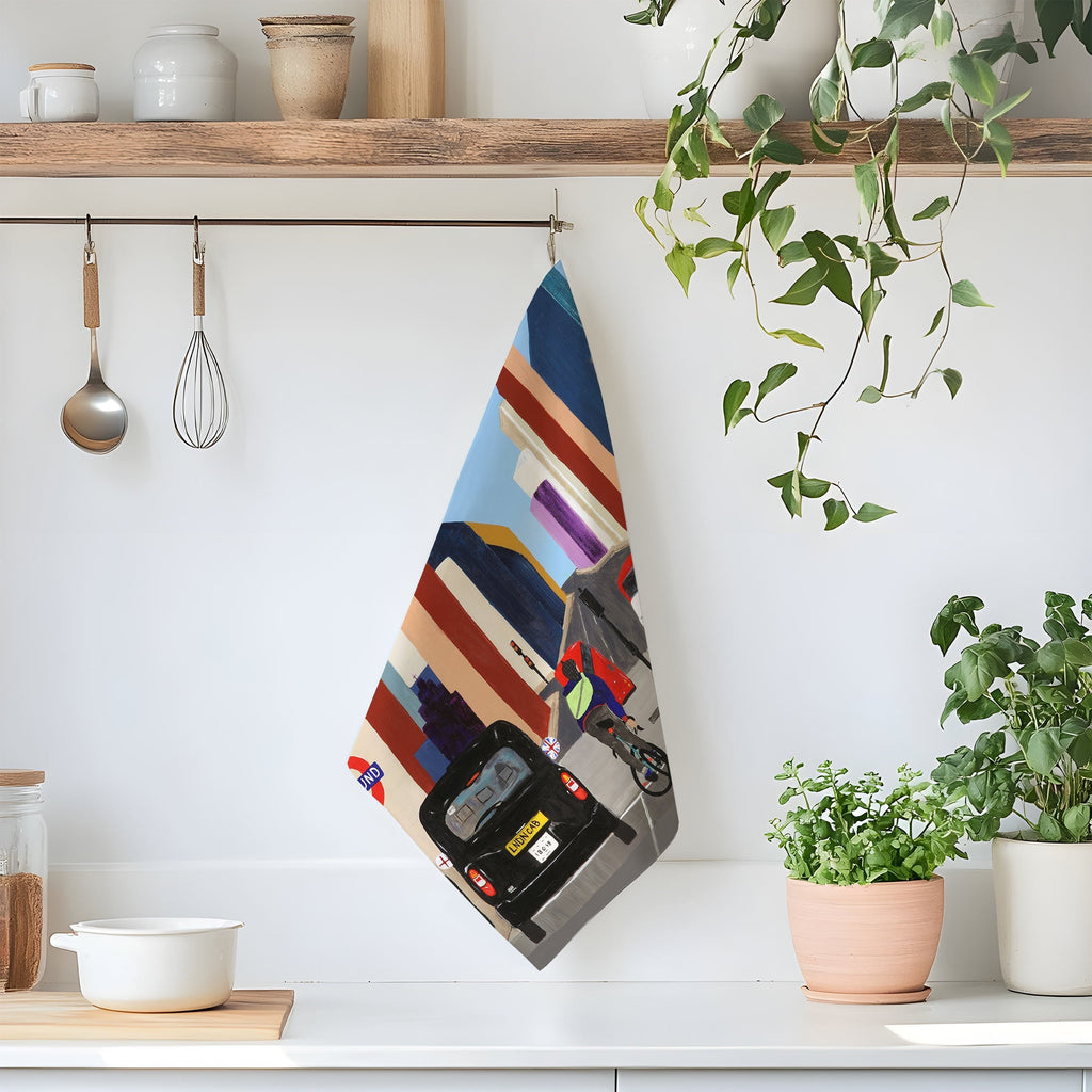 Cityscape XL Tea Towel