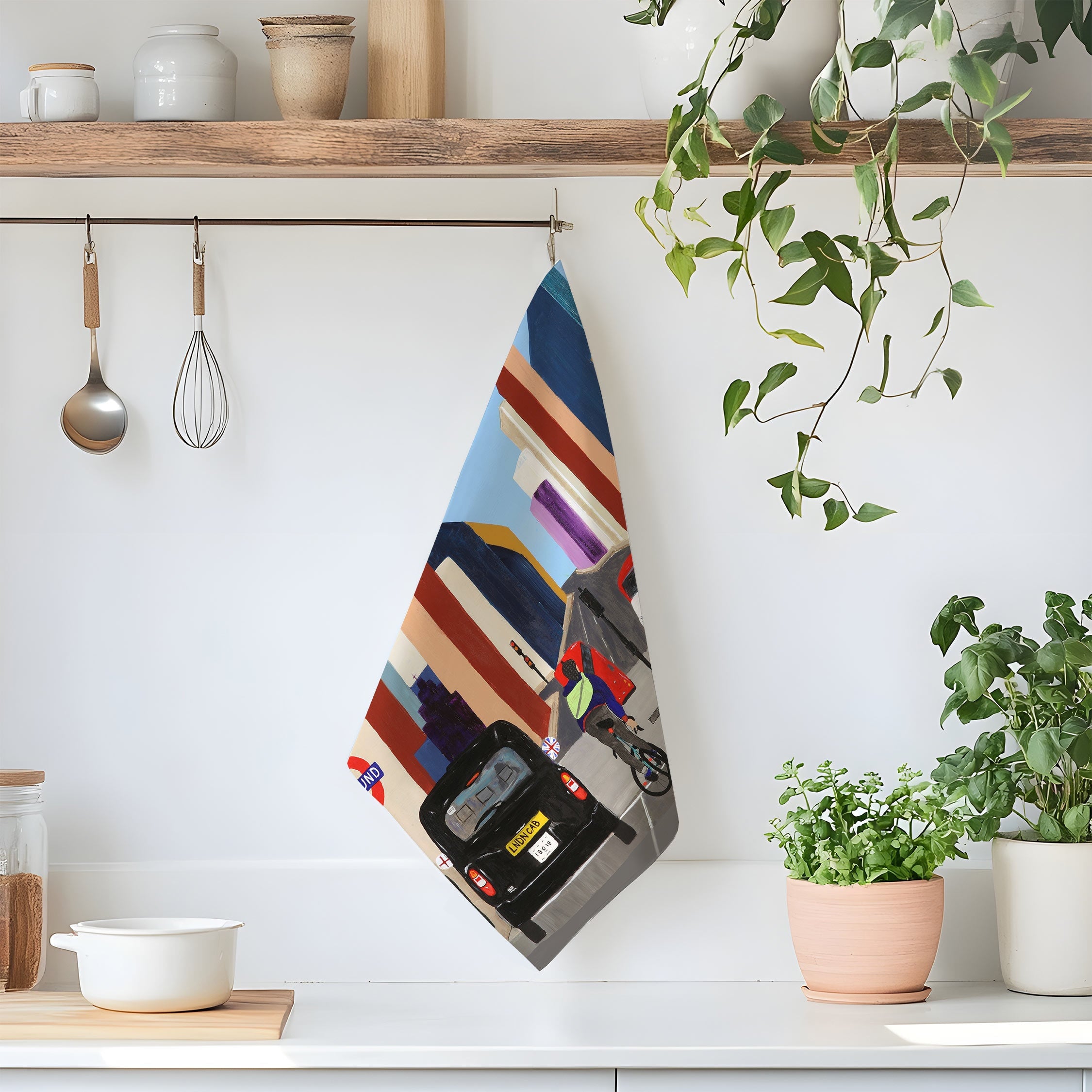 Cityscape XL Tea Towel