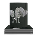 Elephants A5 Notebook (Blank Paper)