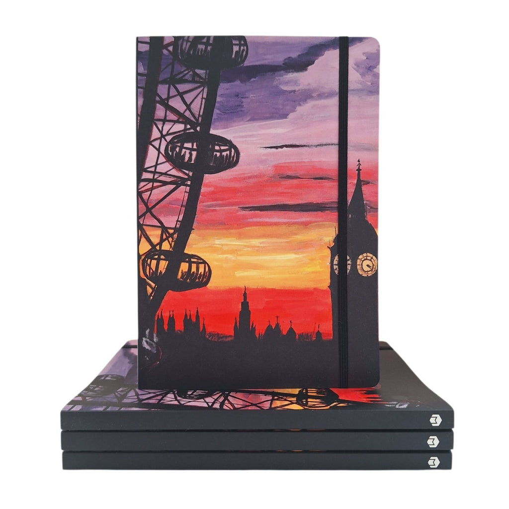 Eye on Big Ben A5 Notebook