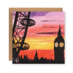 Eye on Big Ben Greetings Card
