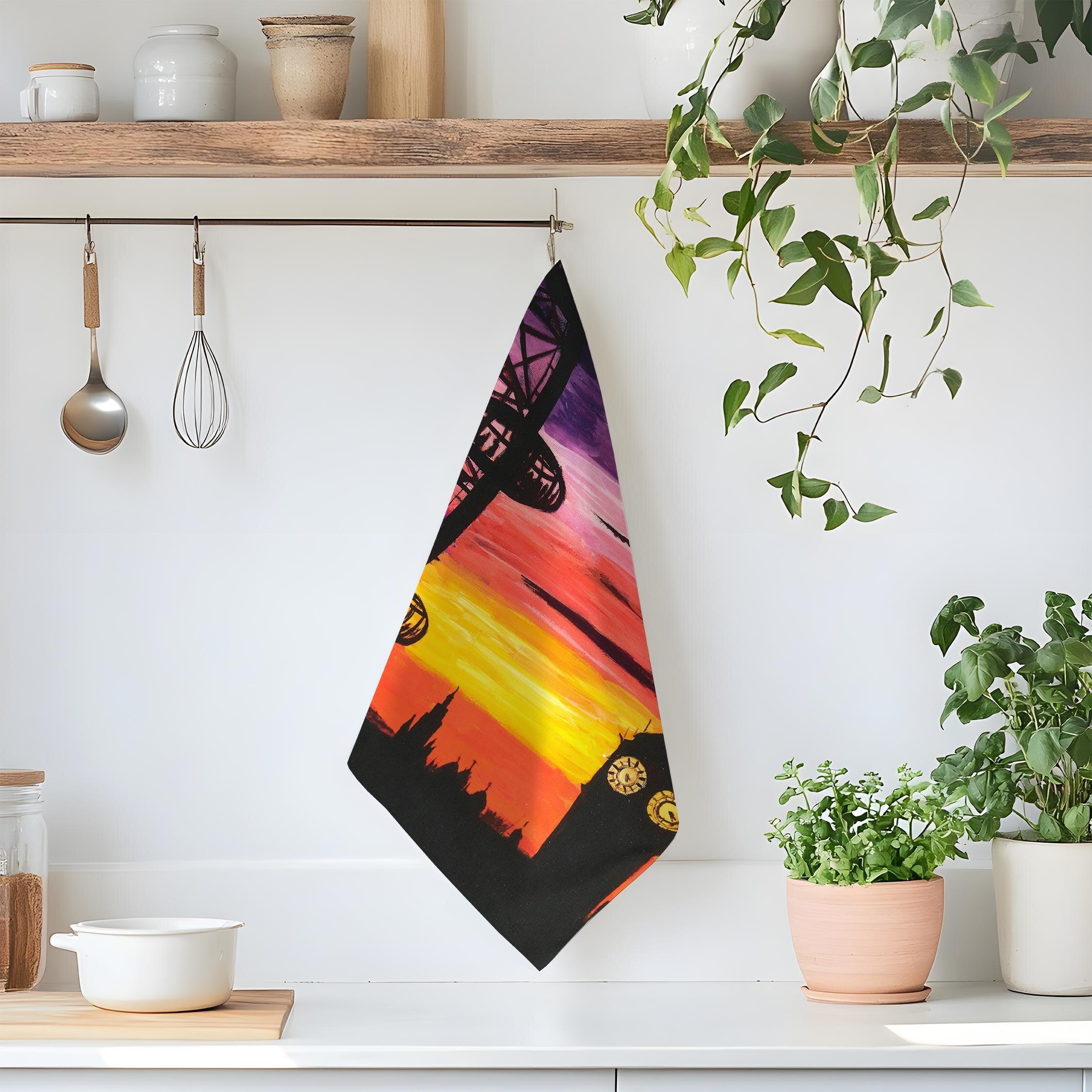 Eye on Big Ben XL Tea Towel