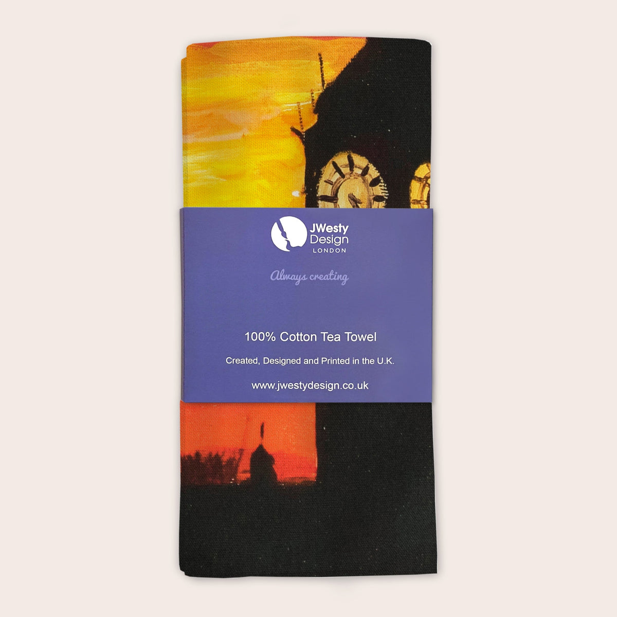 Eye on Big Ben XL Tea Towel