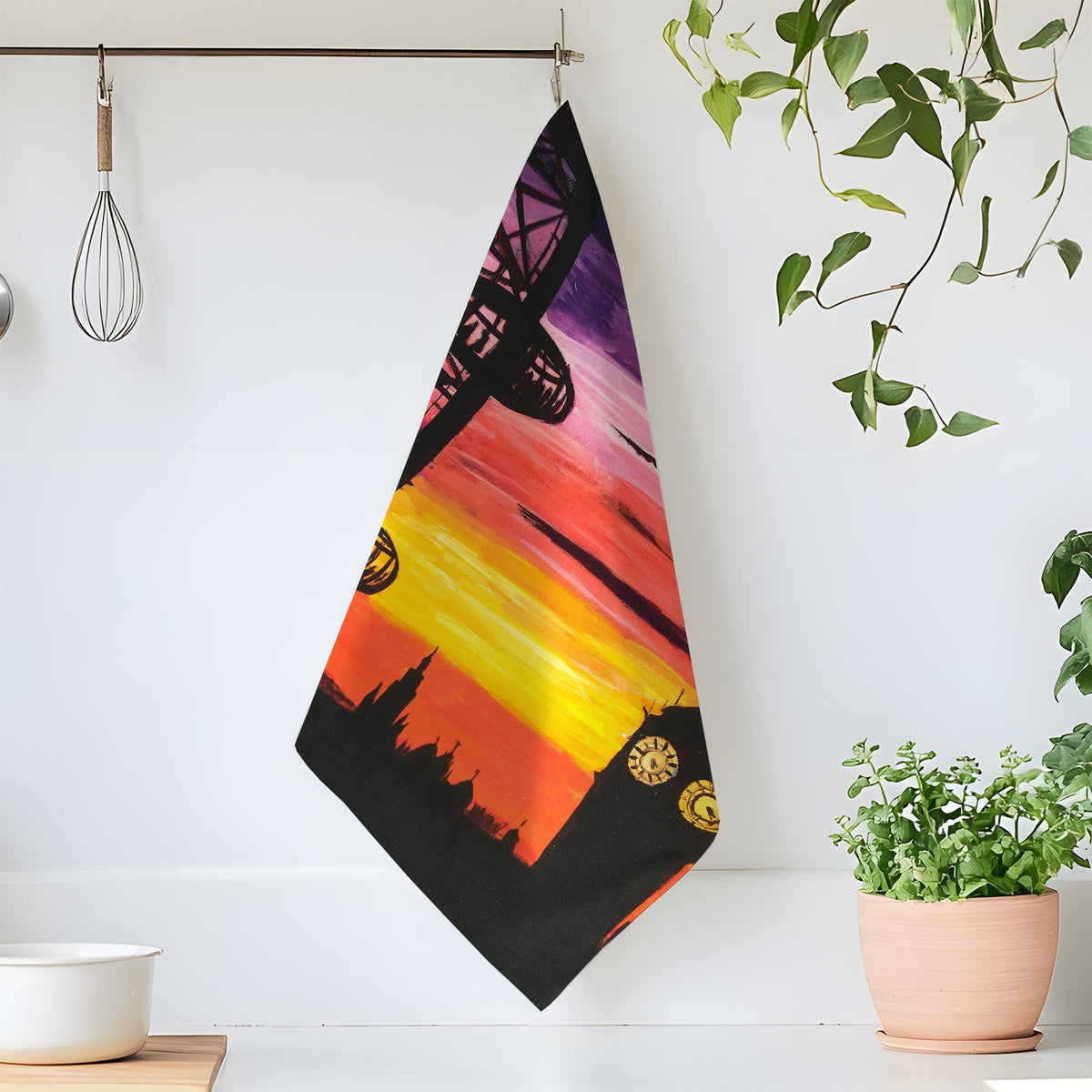 Eye on Big Ben XL Tea Towel