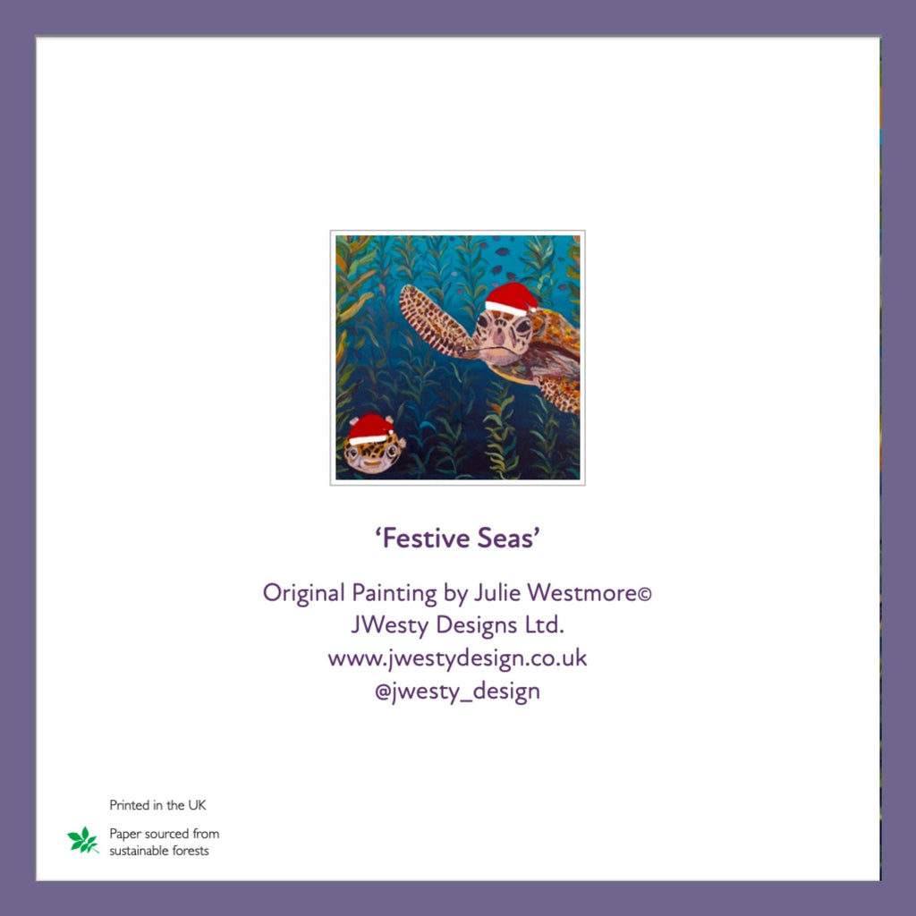 Festive Seas Greetings Card