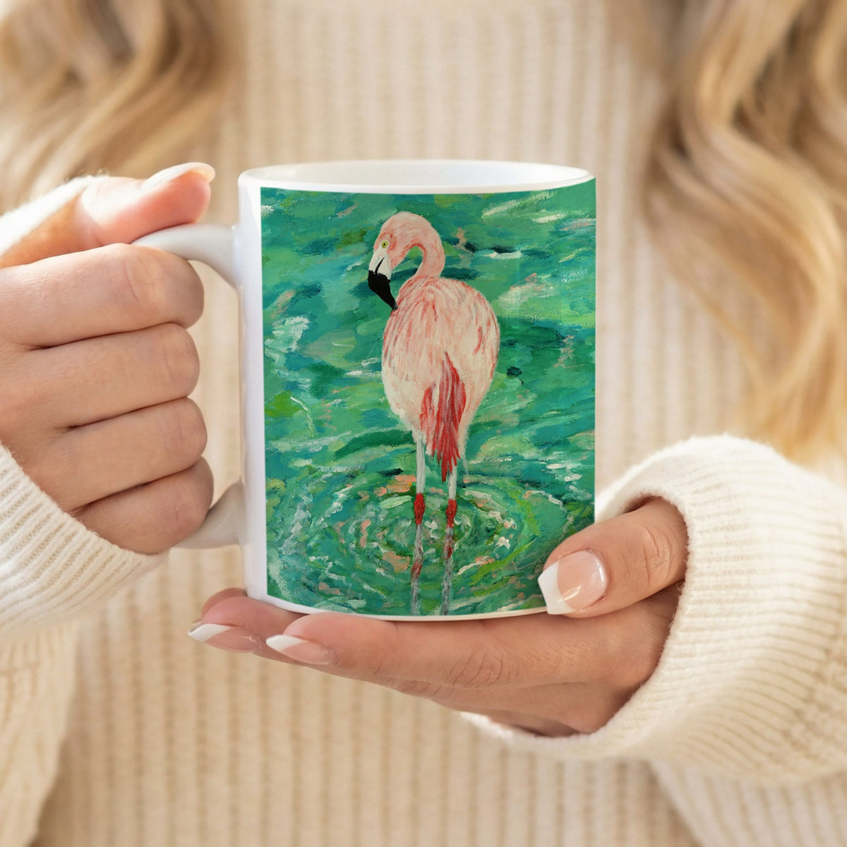 Flamingo Ceramic Mug