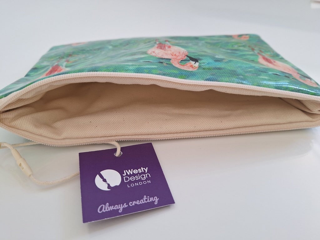 Flamingo Make-Up Bag