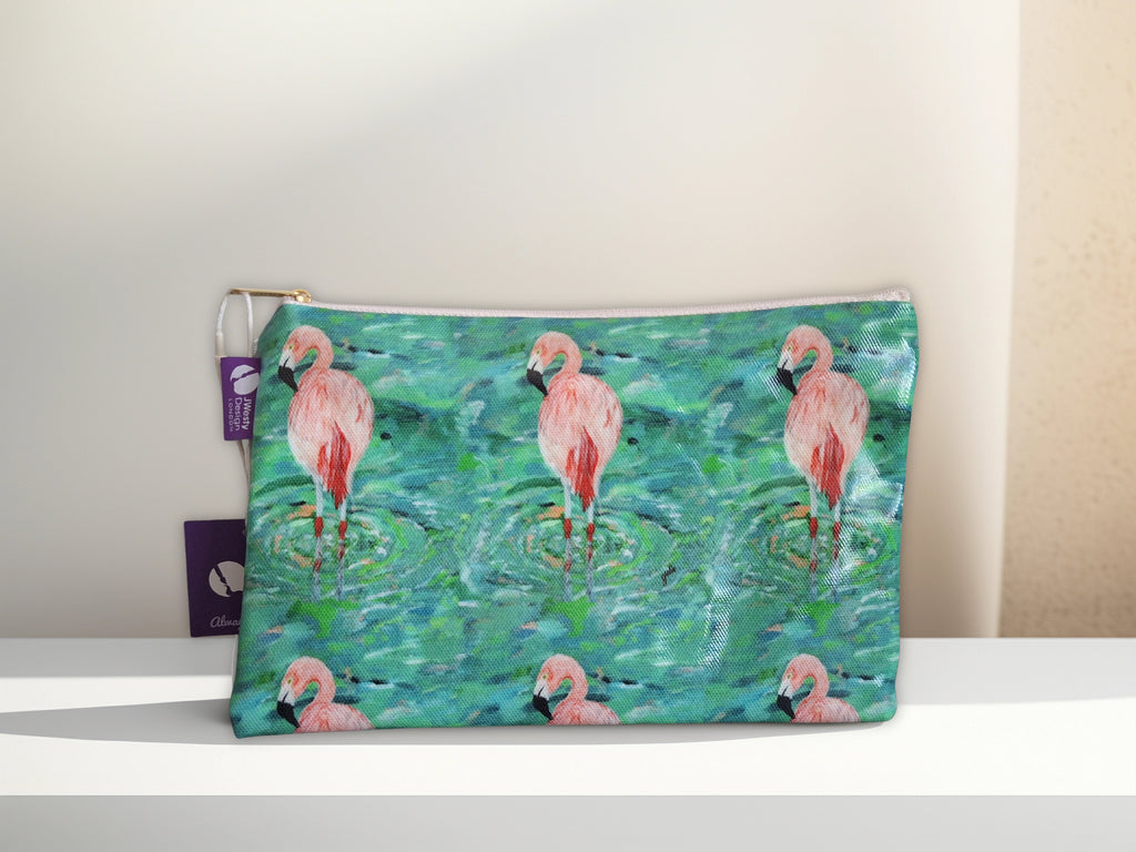 Flamingo Make-Up Bag