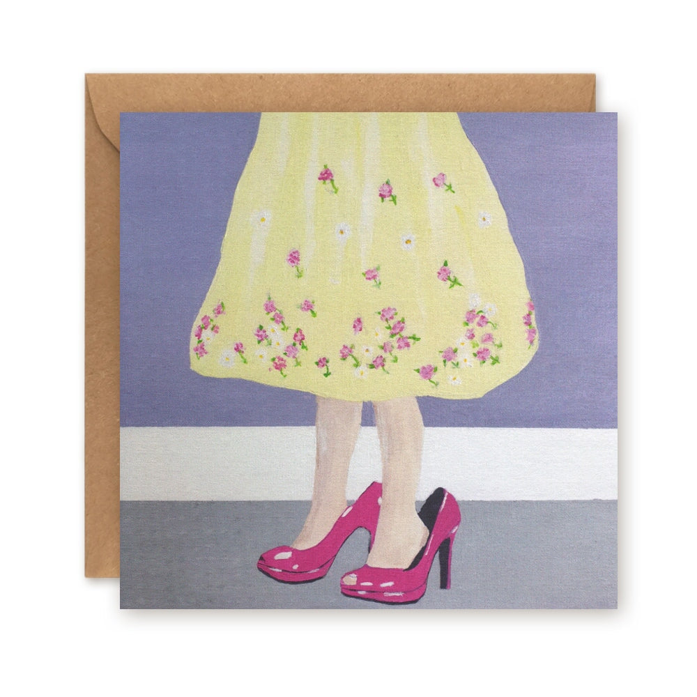 Flower Girl Greetings Card
