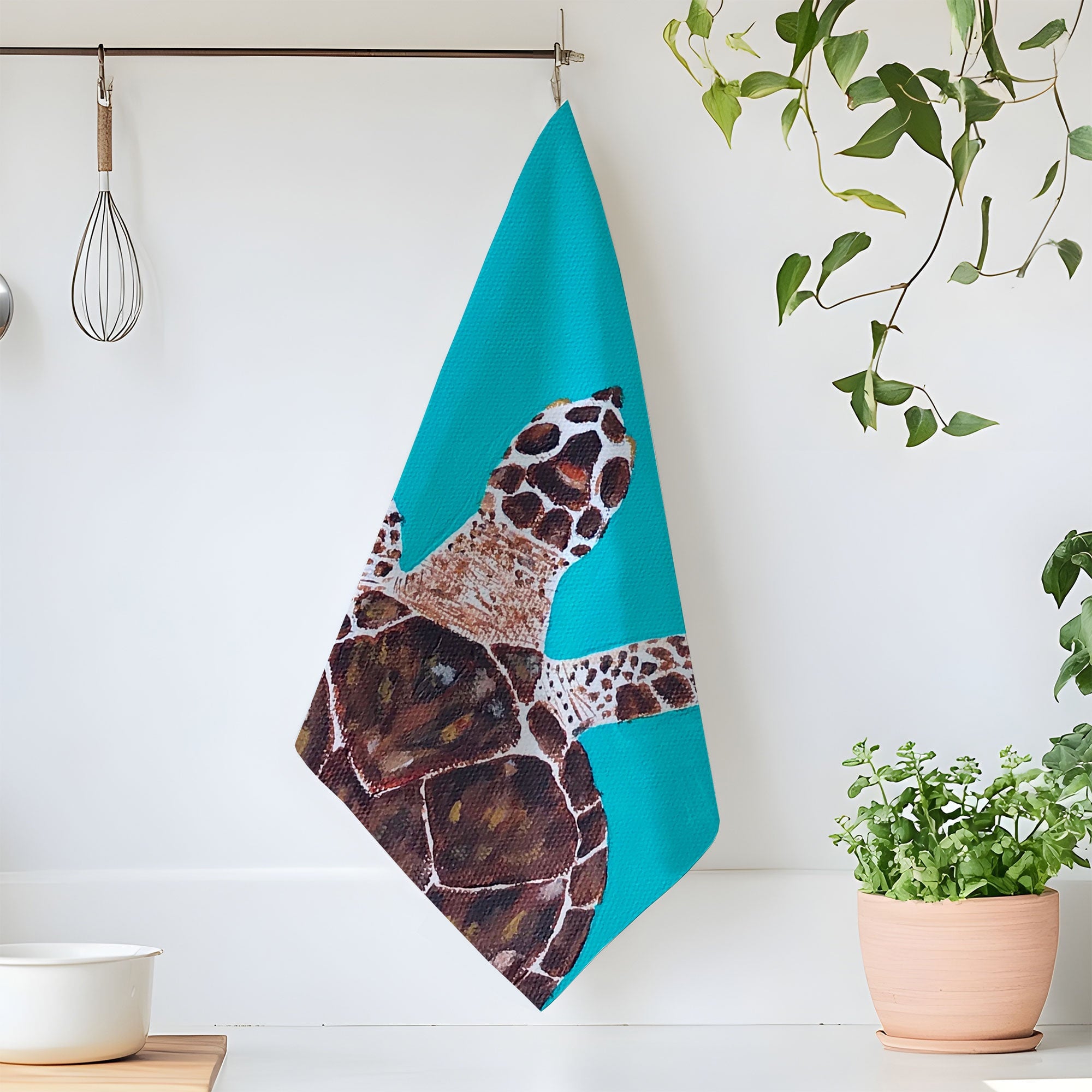 Freedom Turtle XL Tea Towel