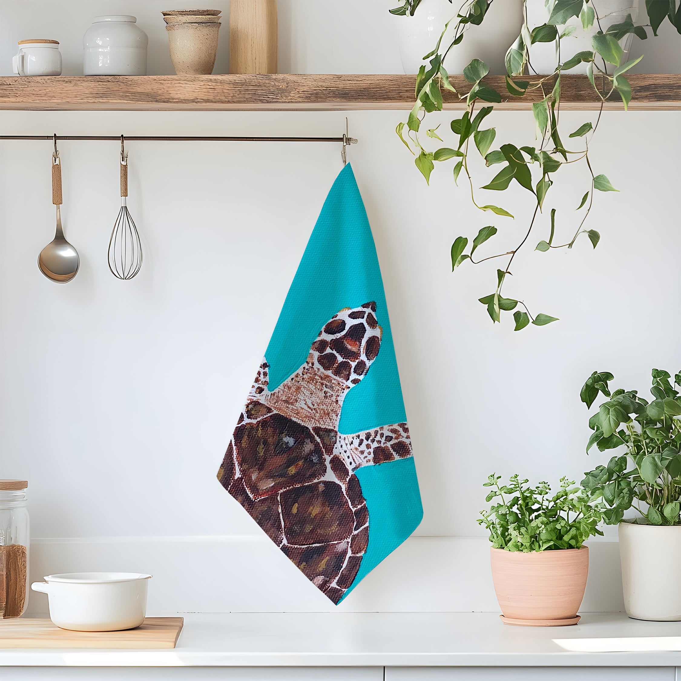 Freedom Turtle XL Tea Towel
