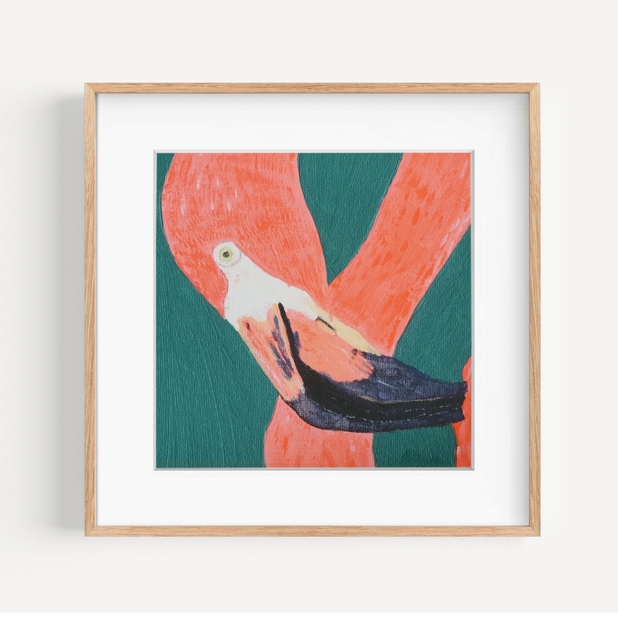 Headspace Flamingo Fine Art Print