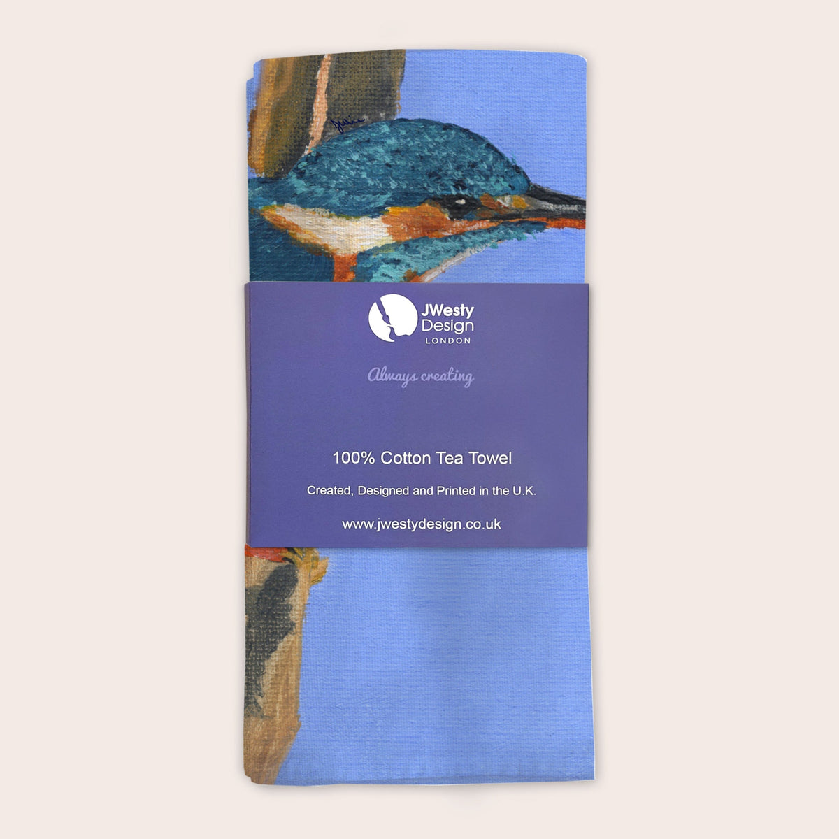 Kingfisher XL Tea Towel