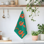 Large Flamingo Tea Towel