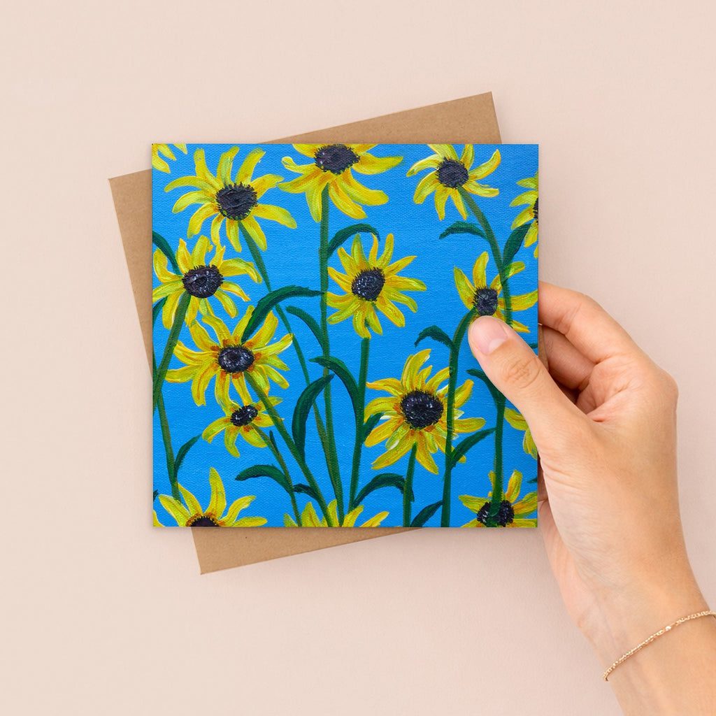 Lazy Susans Greetings Card