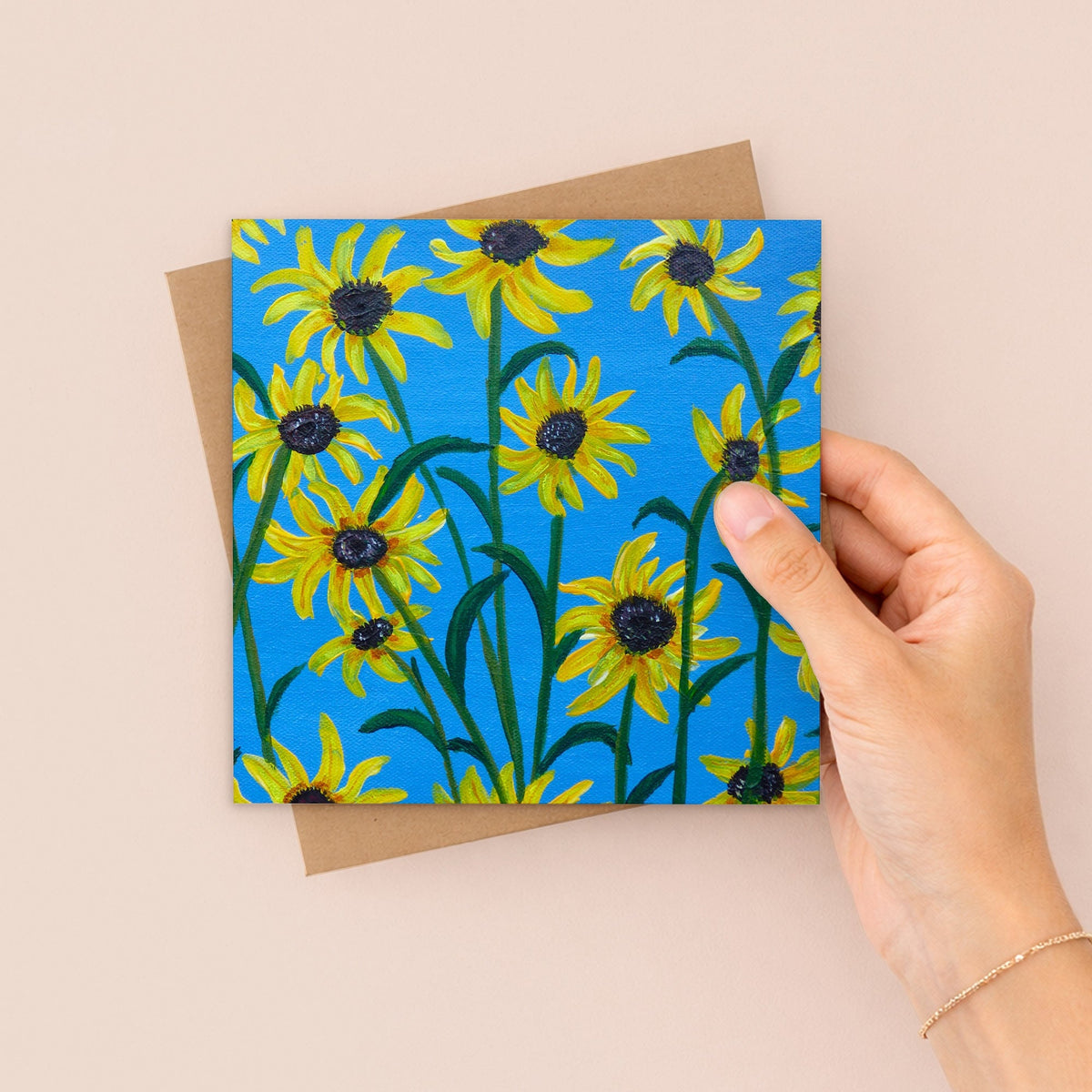 Lazy Susans Greetings Card