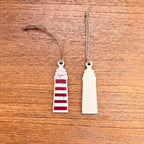 Lighthouse Wooden Ornament