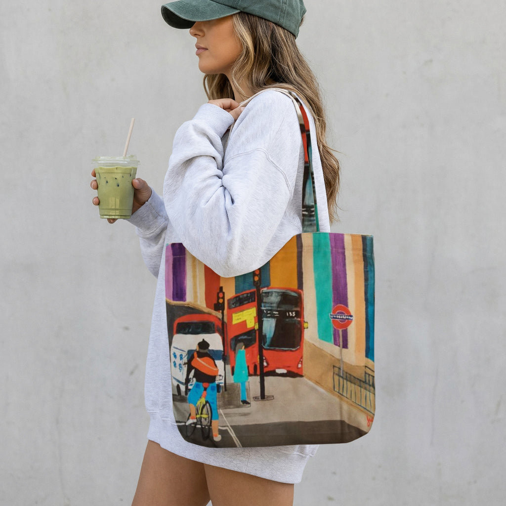 London Bus Tote Bag