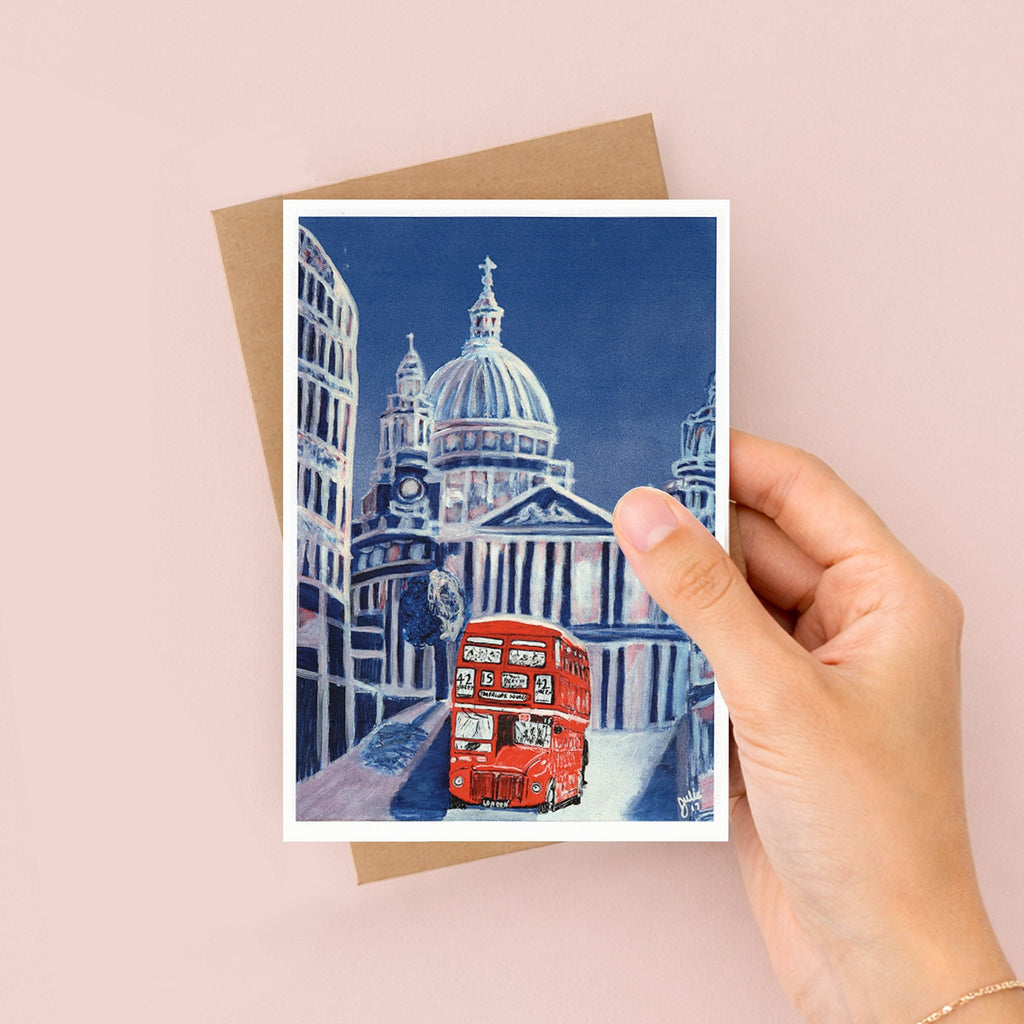 London Christmas Greetings Card