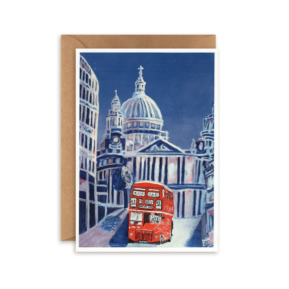 London Christmas Greetings Card