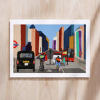 London Cityscape Art Print