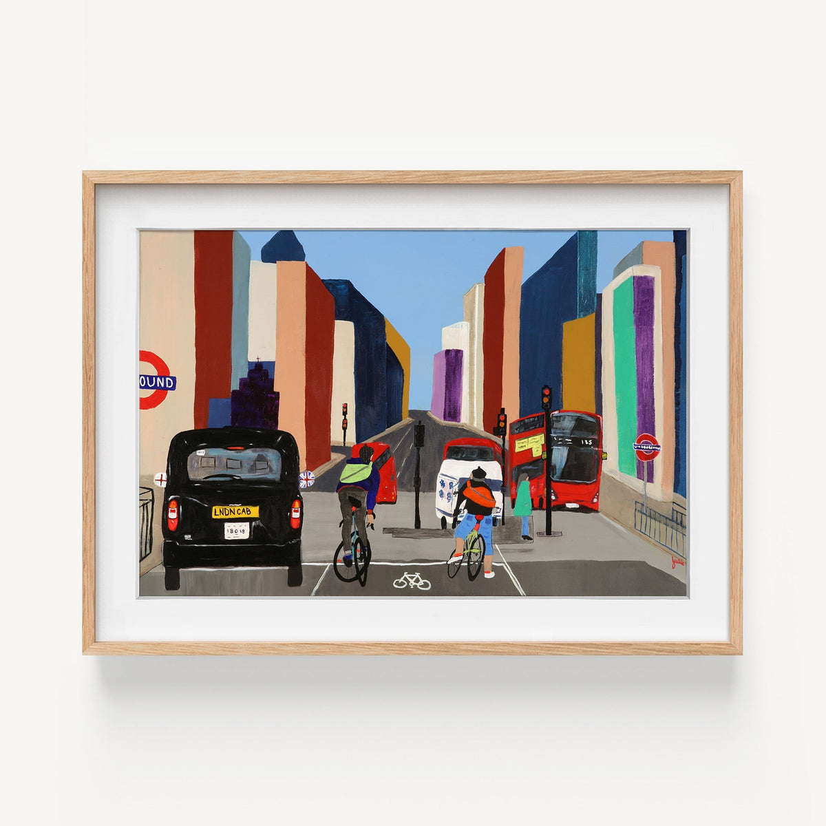 London Cityscape Art Print
