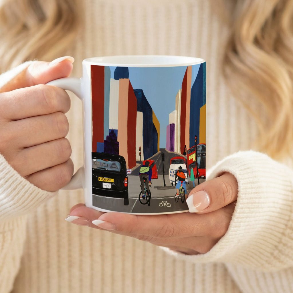 London Cityscape Ceramic Mug