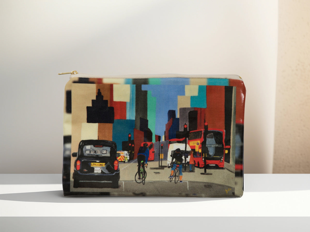 London Cityscape Makeup Bag/Pencil Case