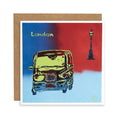 London Taxi Greetings Card