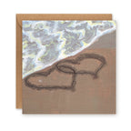 Love on The Beach Greetings Card