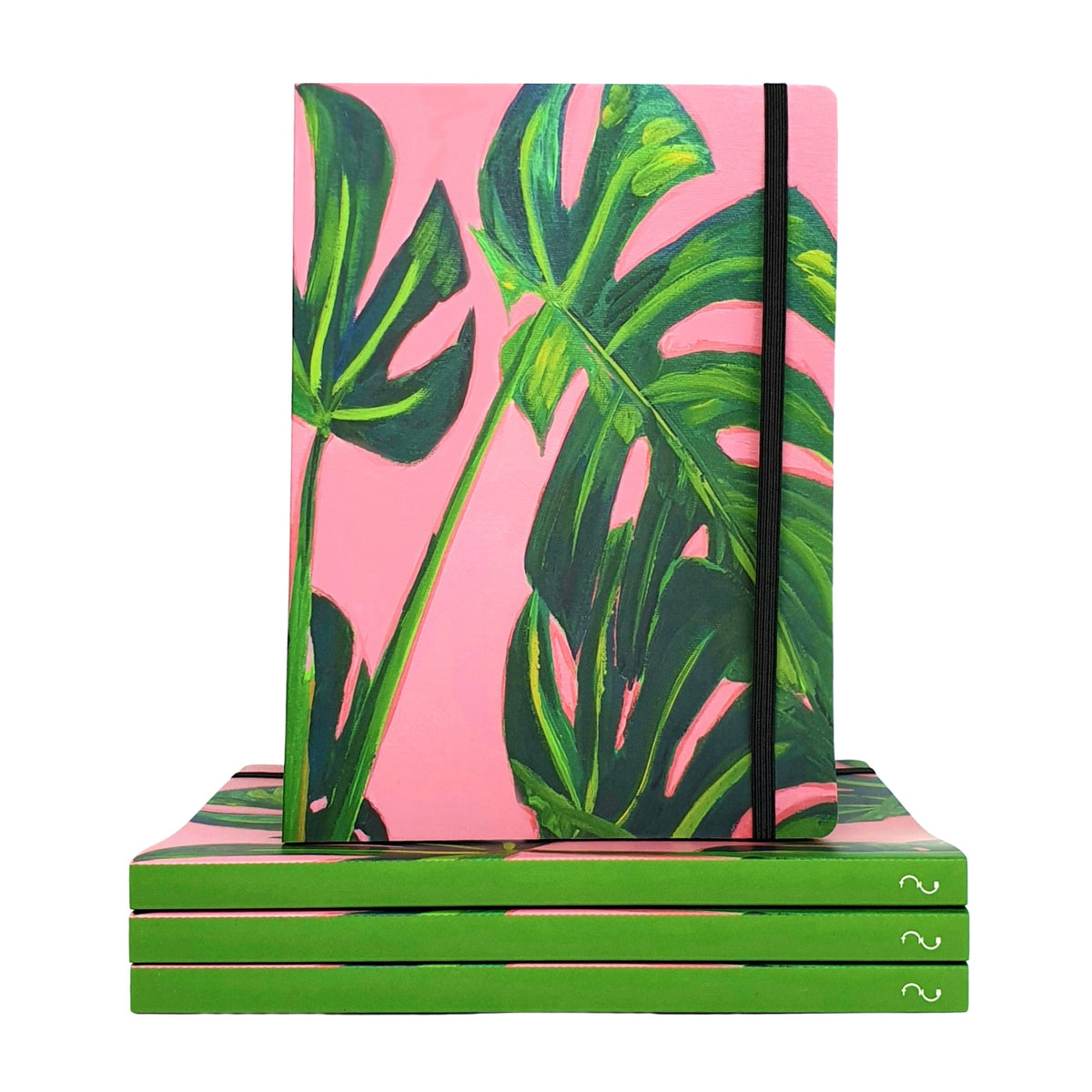 Luxury A5 Monstera Leaf Notebook