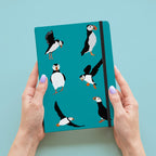 Luxury A5 Puffin Notebook