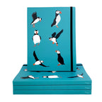 Luxury A5 Puffin Notebook