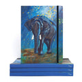 Luxury Moonlight Elephant A5 Notebook