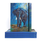 Luxury Moonlight Elephant A5 Notebook