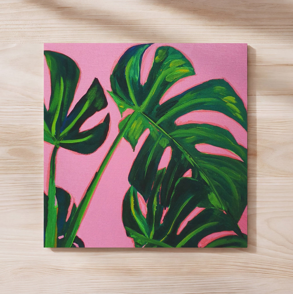 Monstera Rose Fine Art Print