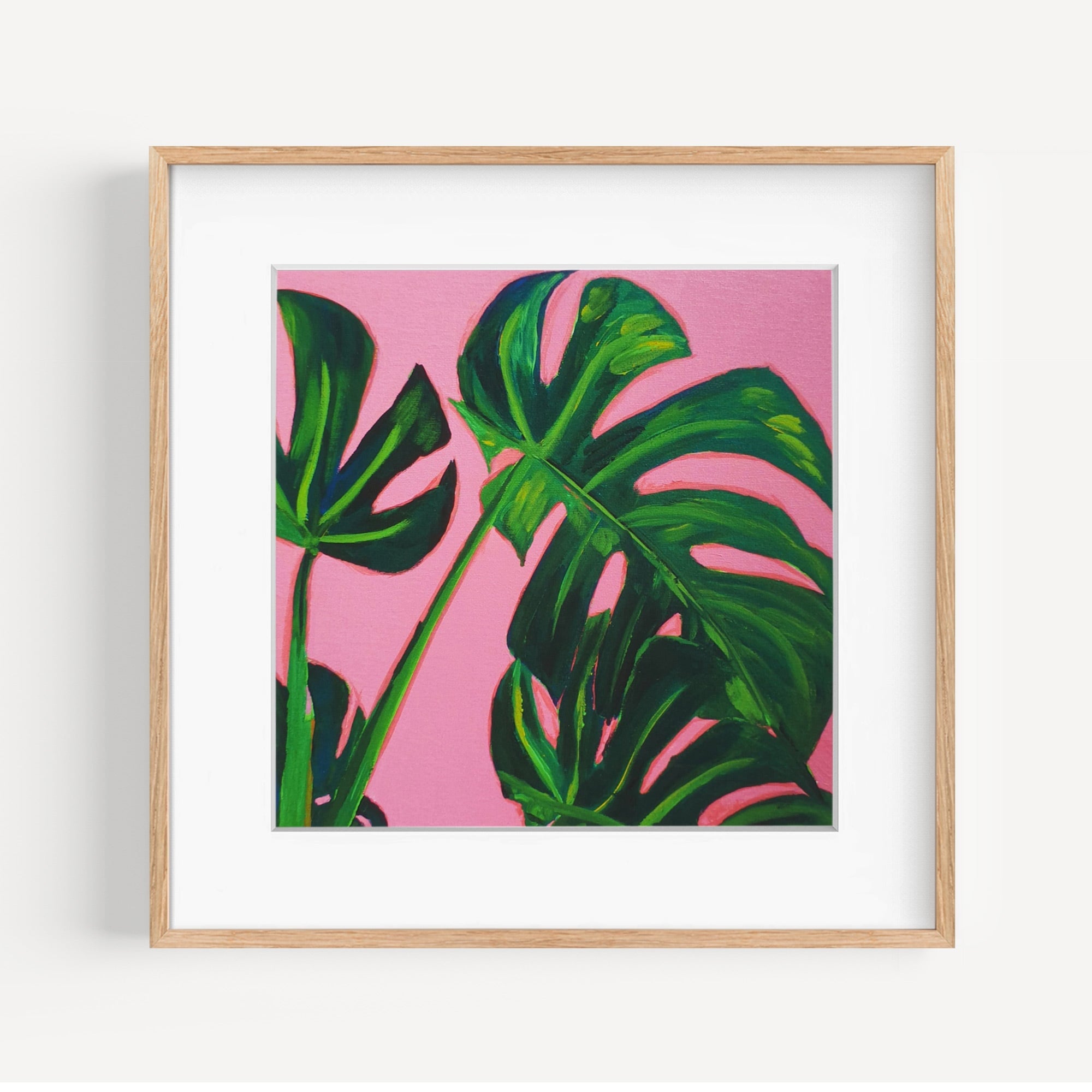 Monstera Rose Fine Art Print